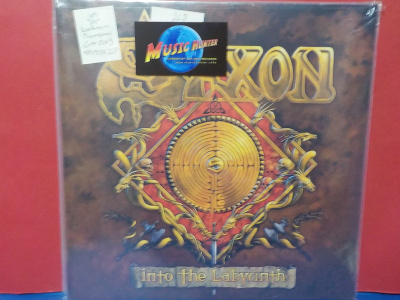 SAXON - INTO THE LABYRINTH GER 2009 UUSI "SS" 2LP