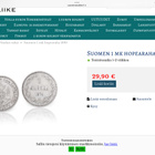 Hopearaha 1 Markka 1890 ja hopeaketju 825 ks.kuvat - pikkukuva 4