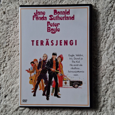 Teräsjengi (1973) Jane Fonda ja Donald Sutherland