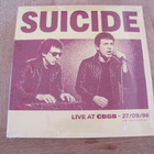 Suicide Live at CBGB 27.9.1986 lp muoveissa fm broadcast - pikkukuva 1