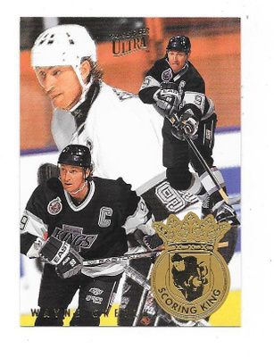 1994-95 Ultra Scoring King #4of7 Wayne Gretzky LA Kings