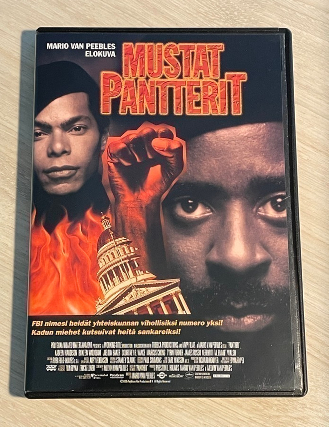 Mustat pantterit (1995) poliittinen draama