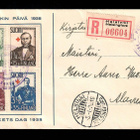 FDC 1938 PR Helsinki-Alavus Hieno kuori - pikkukuva 1