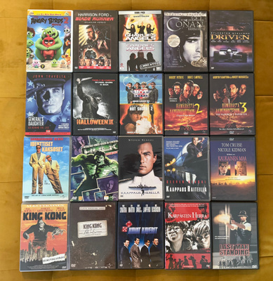 DVD-elokuvat 2,50/á