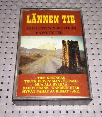 LÄNNEN TIE 24 COUNTRY & WESTERN FAVOURITES C-KASETTI