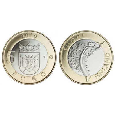 MAAKUNTARAHA VARSINAIS-SUOMI 5 € (käyttämätön pillerissä)