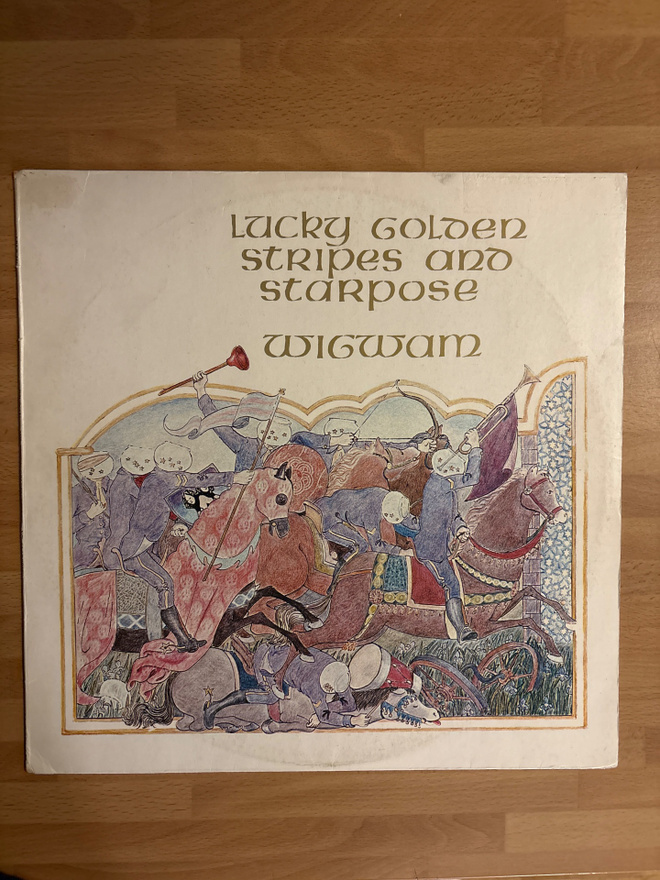 Wigwam - Lucky golden stripes and starpose LP ORIG. -76
