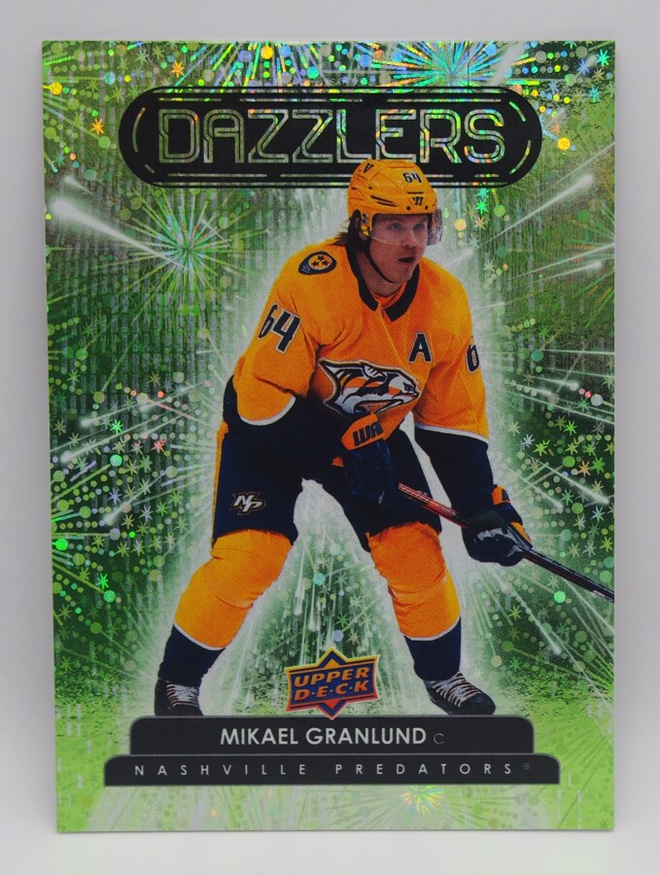 2022-23 Upper Deck Dazzlers Green Mikael Granlund