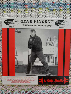 GENE VINCENT - "THE BE-BOP-BOOGIE BOY" 10"