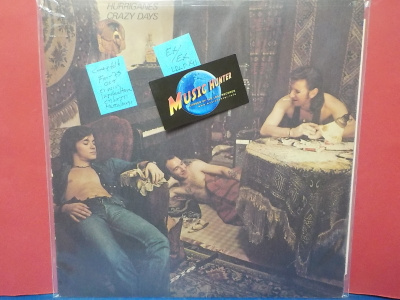 HURRIGANES - CRAZY DAYS FIN -75 OCT EX/EX LP
