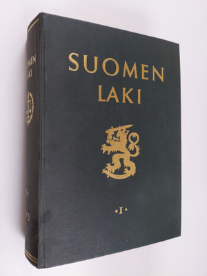 Suomen laki 1975 osa 1