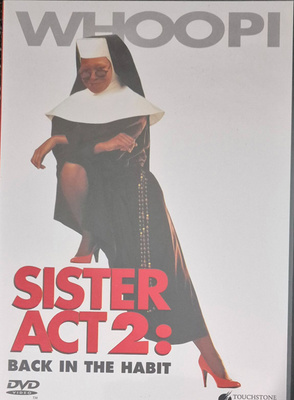 Nunnia ja Konnia 2 (v. 1993) Whoopi Goldberg -DVD