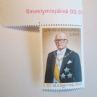 URHO KEKKONEN PRESIDENTTI POSTITUORE POSTIMERKKI 1980 - pikkukuva 1