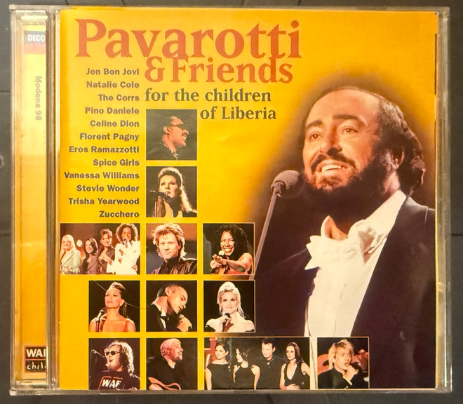 PAVAROTTI & FRIENDS (CD) Jon Bon Jovi / Spice Girls
