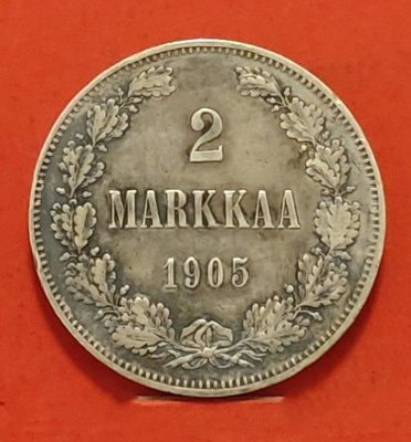 2 mk 1905. HARVINAINEN. (KD8)