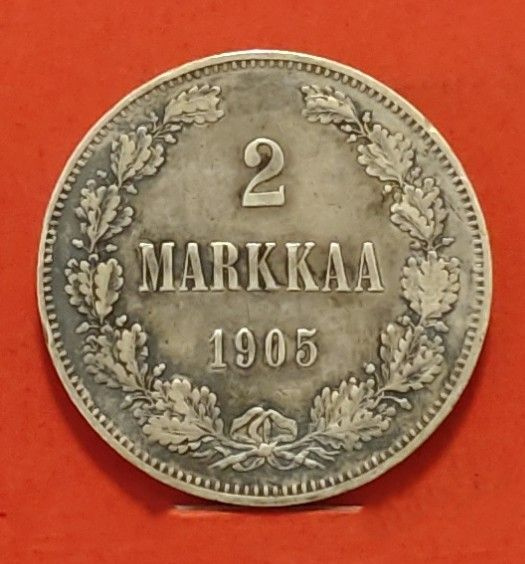 2 mk 1905. HARVINAINEN. (KD8)