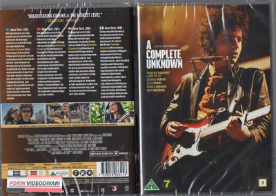 complete unknown (2 779) UUSI -FI- DVD 2024 bob dylan mov
