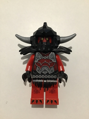 Lego minifiguuri - Nexo Knights - Ash Attacker