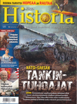Tieteen Kuvalehti HISTORIA 5/2019 Tankintuhoajat