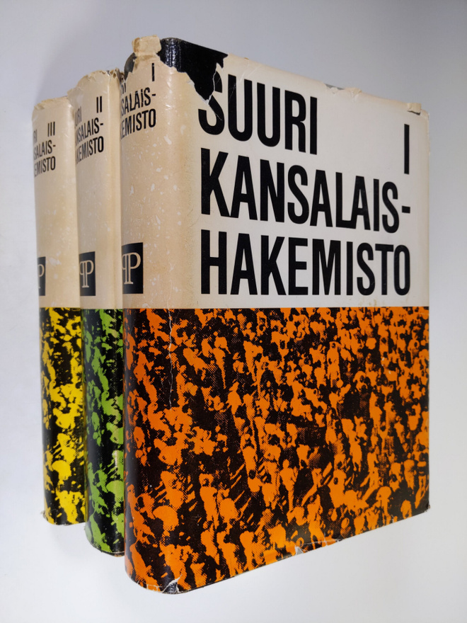 Voitto (toim.siht) Liukkonen : Suuri kansalaishakemisto 1-3