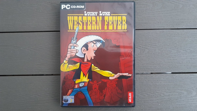PC CD: Lucky Luke - Western Fever peli (2001)