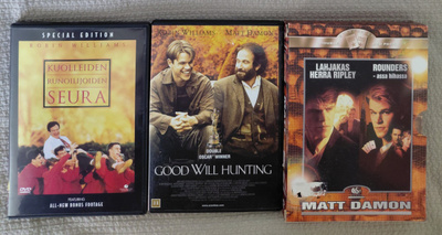 Kuolleiden Runoilijoiden Seura + Good Will Hunting + 2