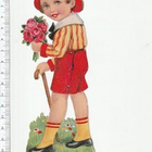 *iso poika sortseissa, 16,5 x 6 cm * - pikkukuva 1