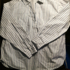 H&M Logg-kauluspaita pusero valko-sini raitainen XL( 44) - pikkukuva 1