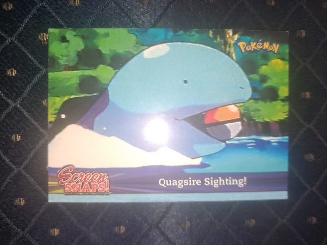 Screen Snaps! Snap 20 Pokémon Blue Topps card