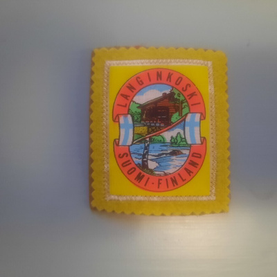 hihamerkki kangasta Kotka Langinkoski