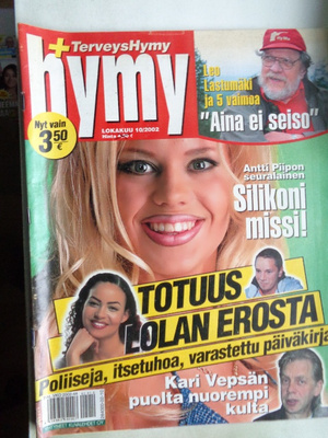 Hymy lehti Nro 10/2002 (13.10)