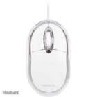 Deltaco MS486 optinen minihiiri, 1.5m, USB, valkoinen *UUSI* - pikkukuva 1
