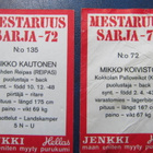 MESTARUUSSARJA -72 2 KPL - pikkukuva 2