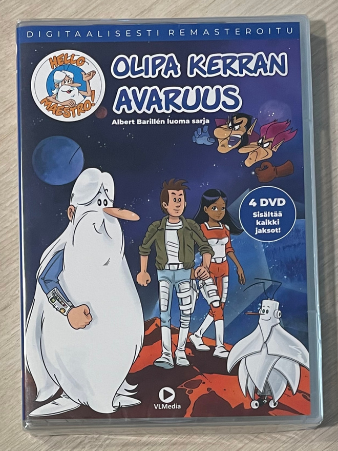Olipa kerran avaruus (4DVD) alkuperäiset dubbaukset (UUSI)