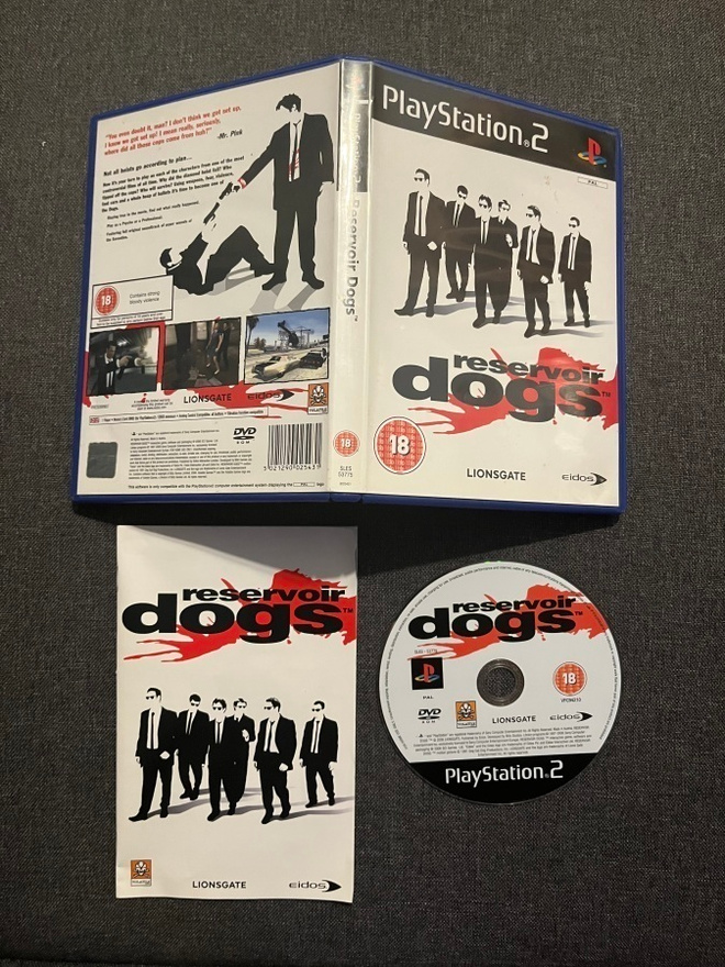 Reservoir Dogs PS2