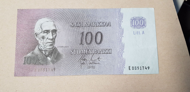 100 mk 1963 litt a  e8851749  koi-vou kl 4-5