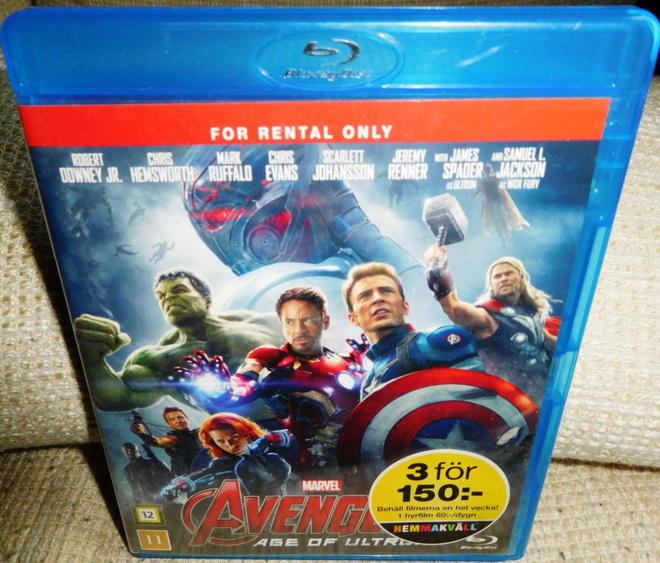 Avengers - Age Of Ultron Blu-ray
