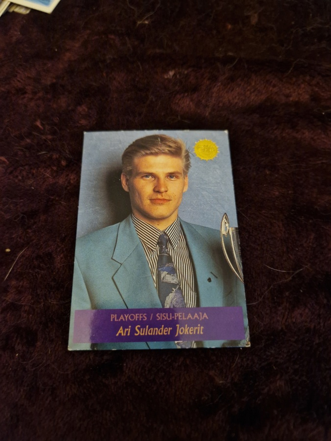 1994-95 Sisu, 388 Ari Sulander Checklist