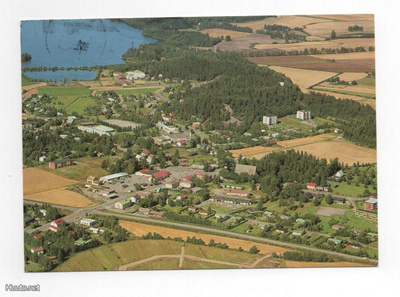 LAMMI (Hämeenlinna): ilmakuva kirkonkylästä