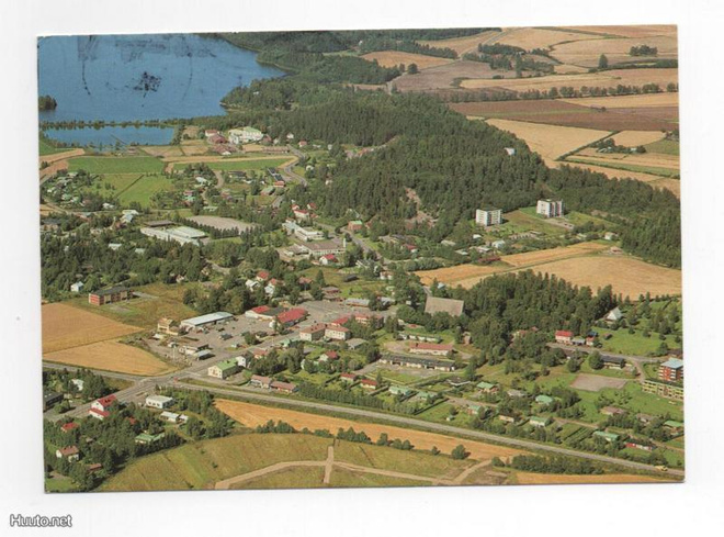 LAMMI (Hämeenlinna): ilmakuva kirkonkylästä