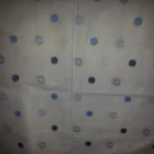 Vaalealla pohjalla sinisiä palloja 51x246cm - pikkukuva 3