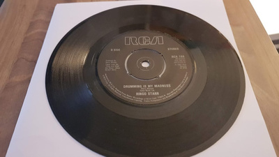 EP ringo starr wrack my brain / drumming is my madness