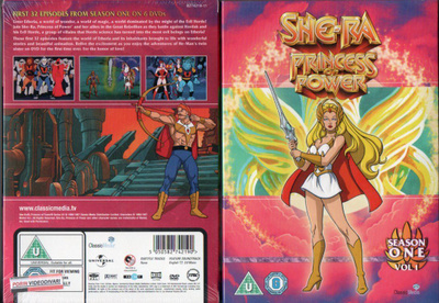 She-Ra princess of power 1 season vol 1 (36 320) UUSI -GB- D