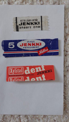 Jenkki purkkakääreet - pitkulaiset