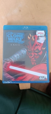 Star Wars: The Clone Wars: Kausi 4 (Blu-ray) uusi