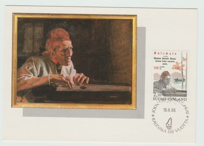 Maksimikortti No 3 "Larin Paraske"