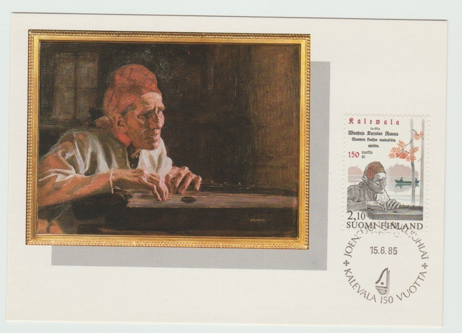 Maksimikortti No 3 "Larin Paraske"