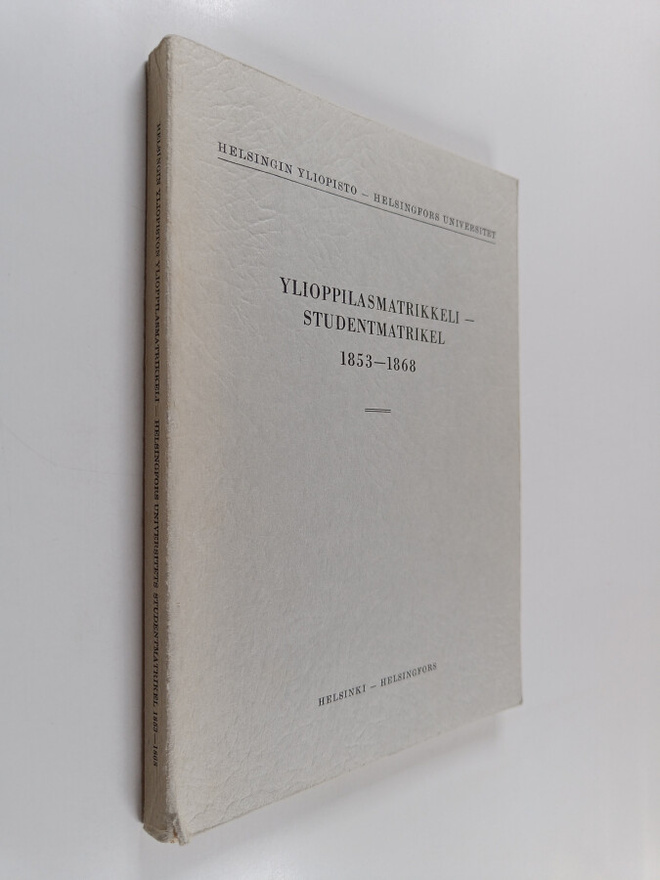 Veli-Matti Autio : Ylioppilasmatrikkeli - Studentmatrikel...