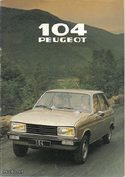 Peugeot 104 -esite, 1979