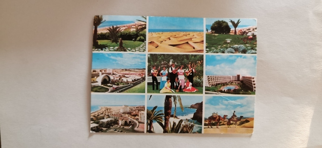 RECUERDO DE  GRAN CANARIA,  kulkenut postikortti